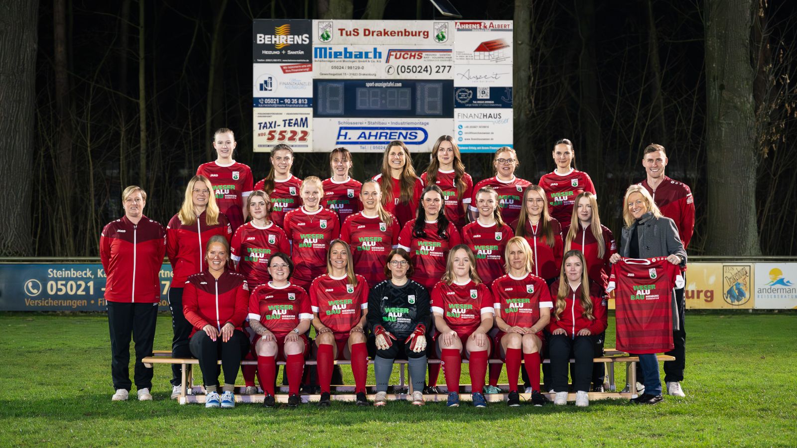 Frauenteam Fußball